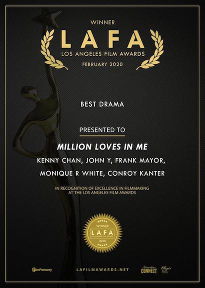 Best Drama Million Loves In Me Los Angeles Film Awards
